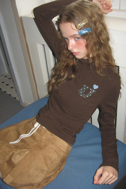 Early Winter Ruched Top