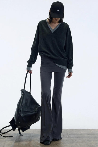 Slate Gray Yoga Trousers