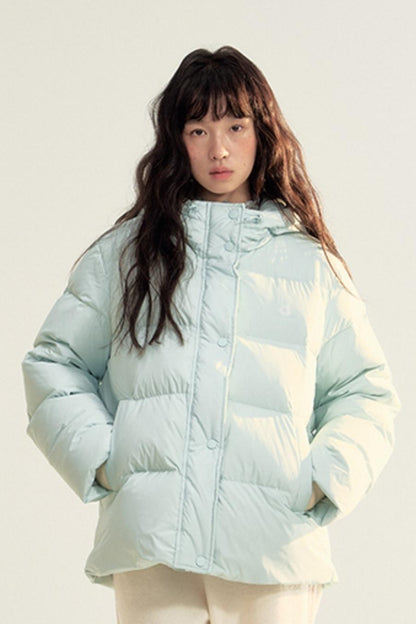 Winter Essential White Duck Down Jacket