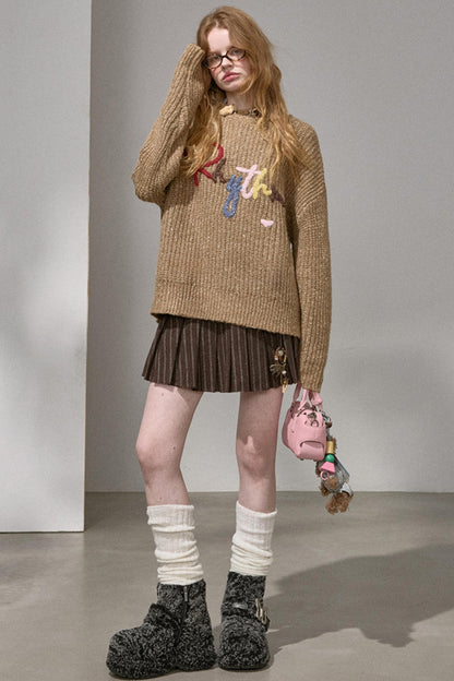 Cloud-Like Knit Pullover Top