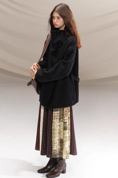 Poetry in the Mist Plaid Skirt