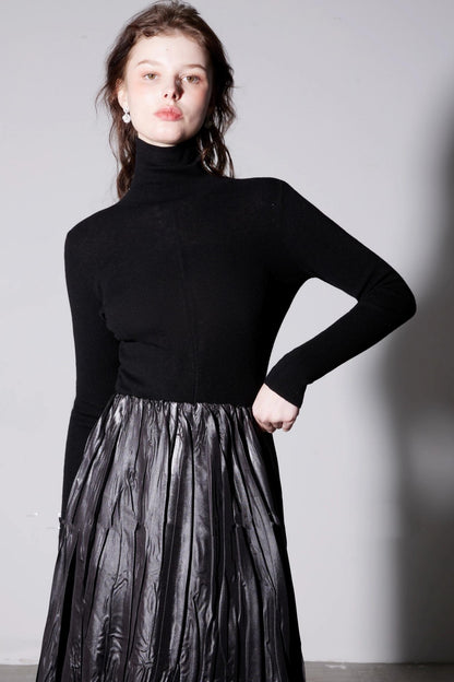 Ultra-Fine Wool Turtleneck Sweater
