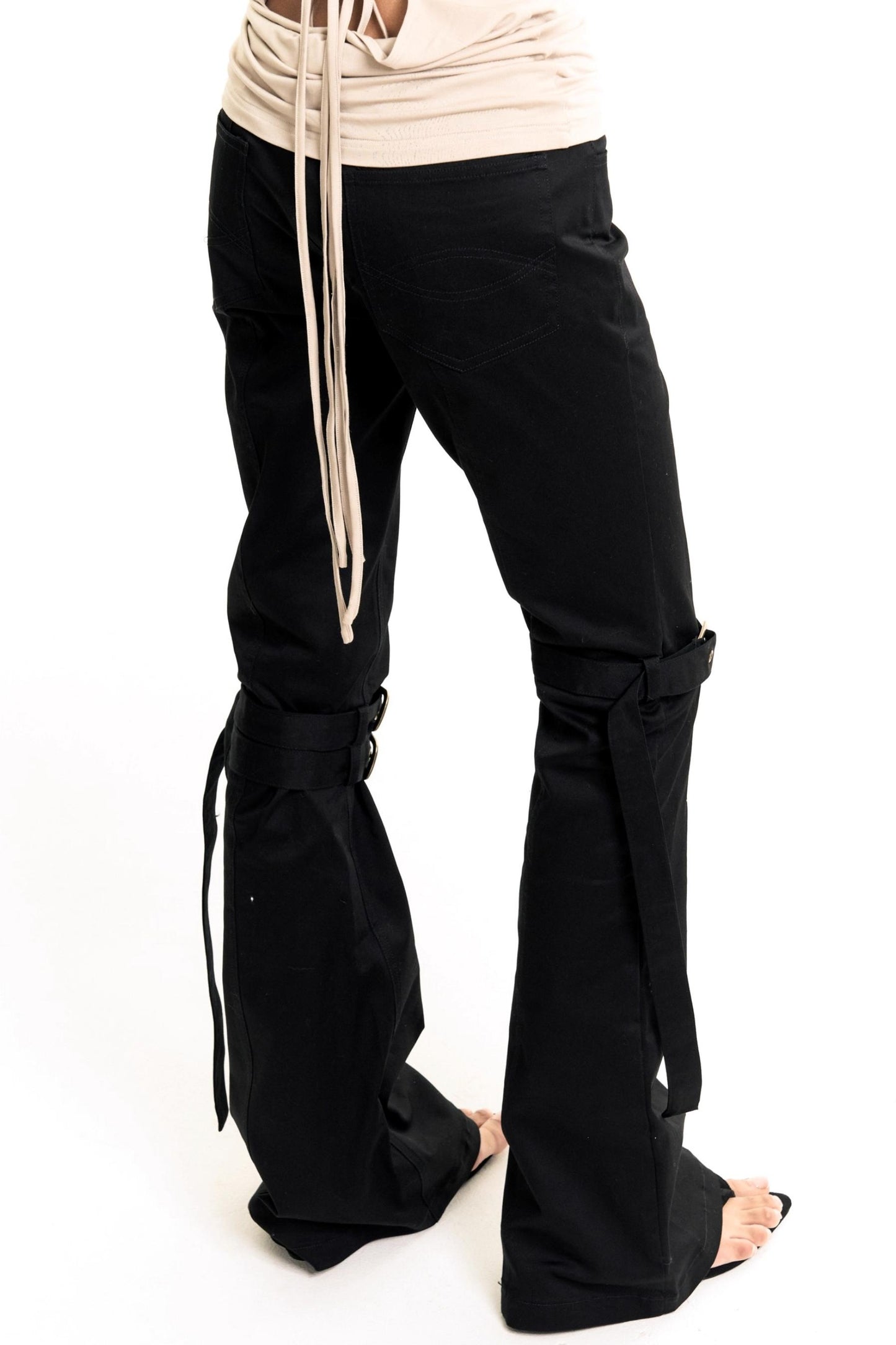 Slim Rise Bootcut Pants