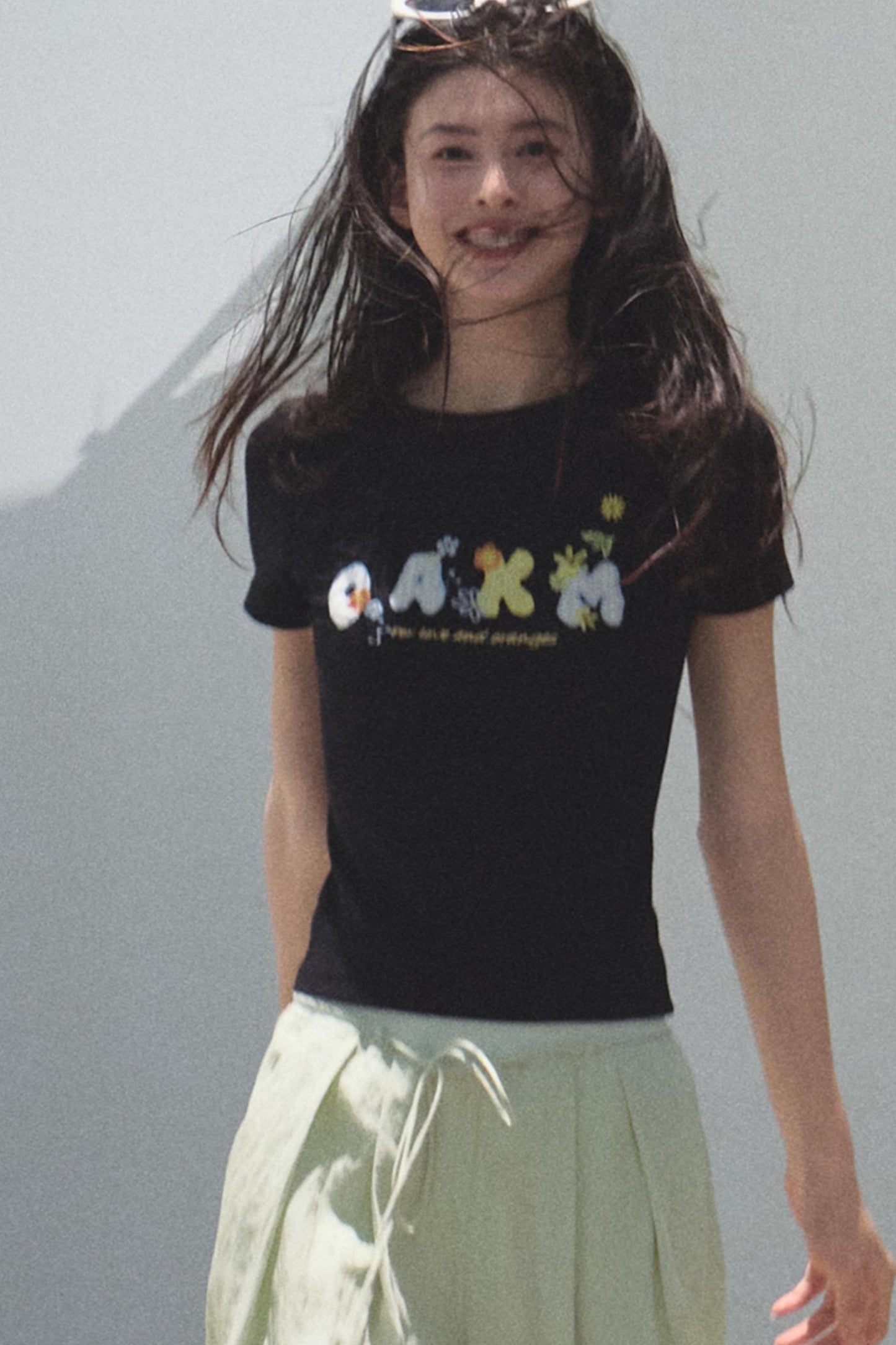 Skin-Friendly Crewneck T-Shirt