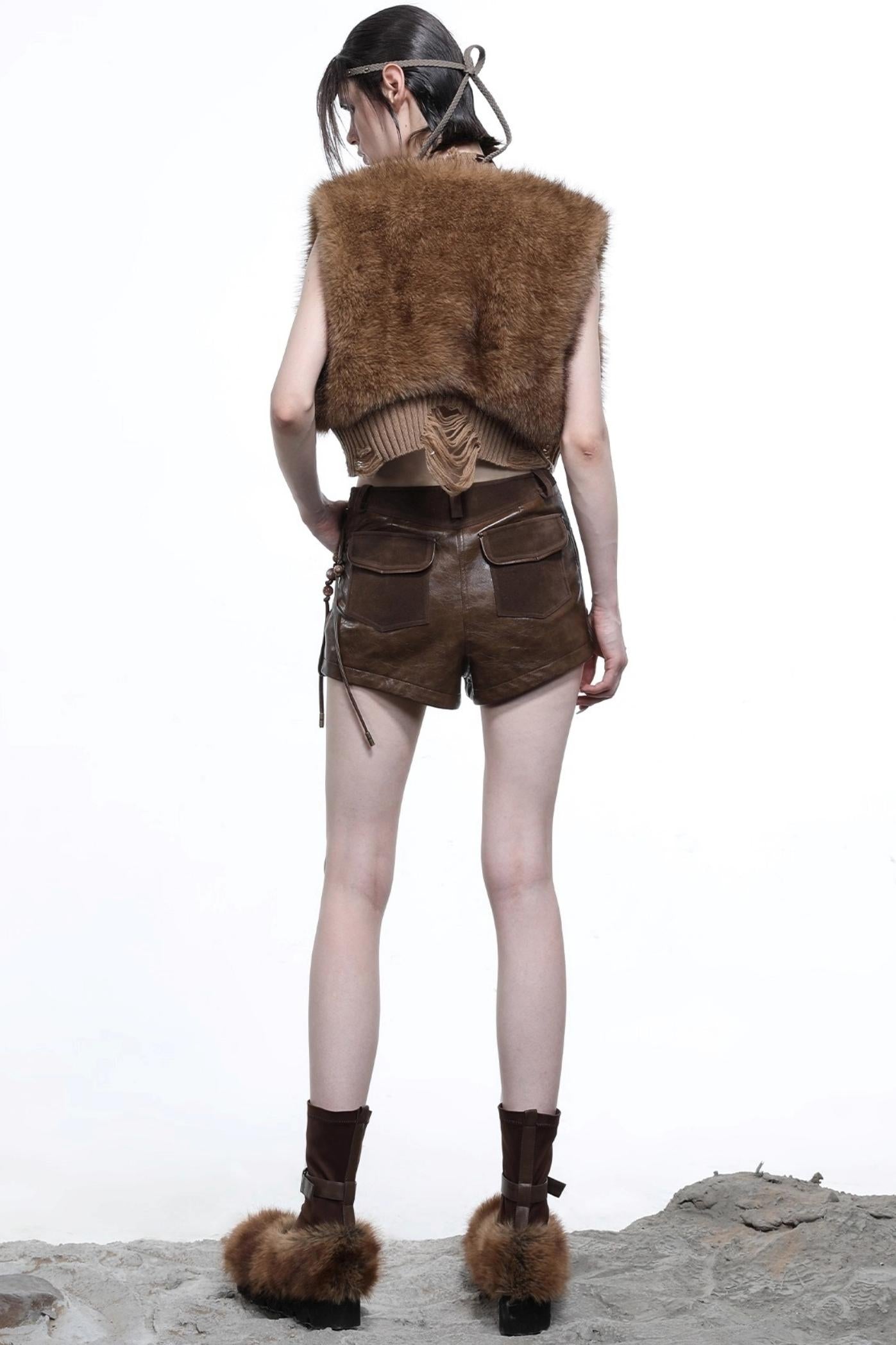 Warm Knitted Wool Vest