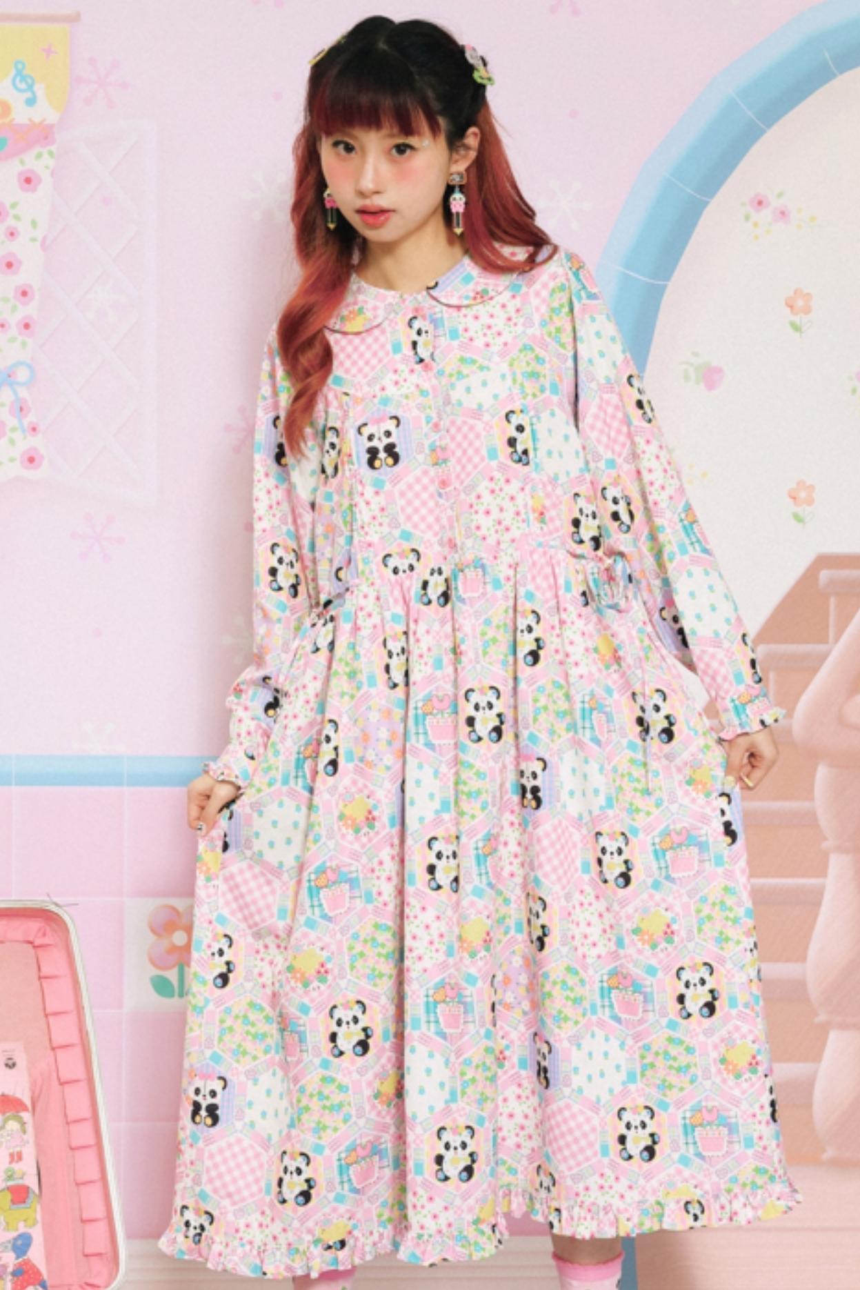 Panda Academy Sweet Loose Dress