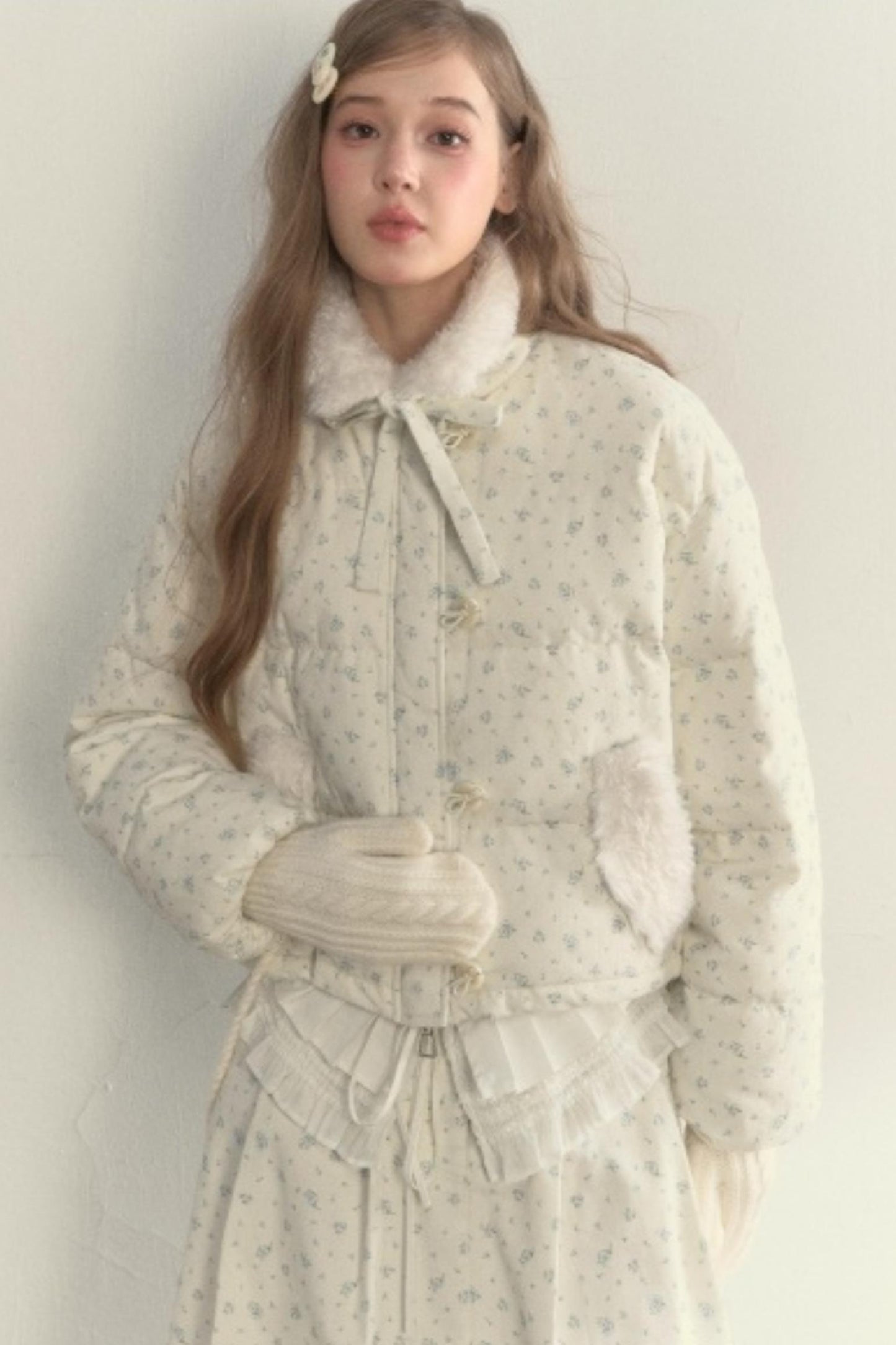 Whisper of Frostbite Corduroy Jacket Set-Up