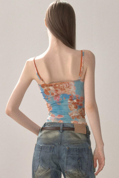 Lace Stitching Camisole Vest