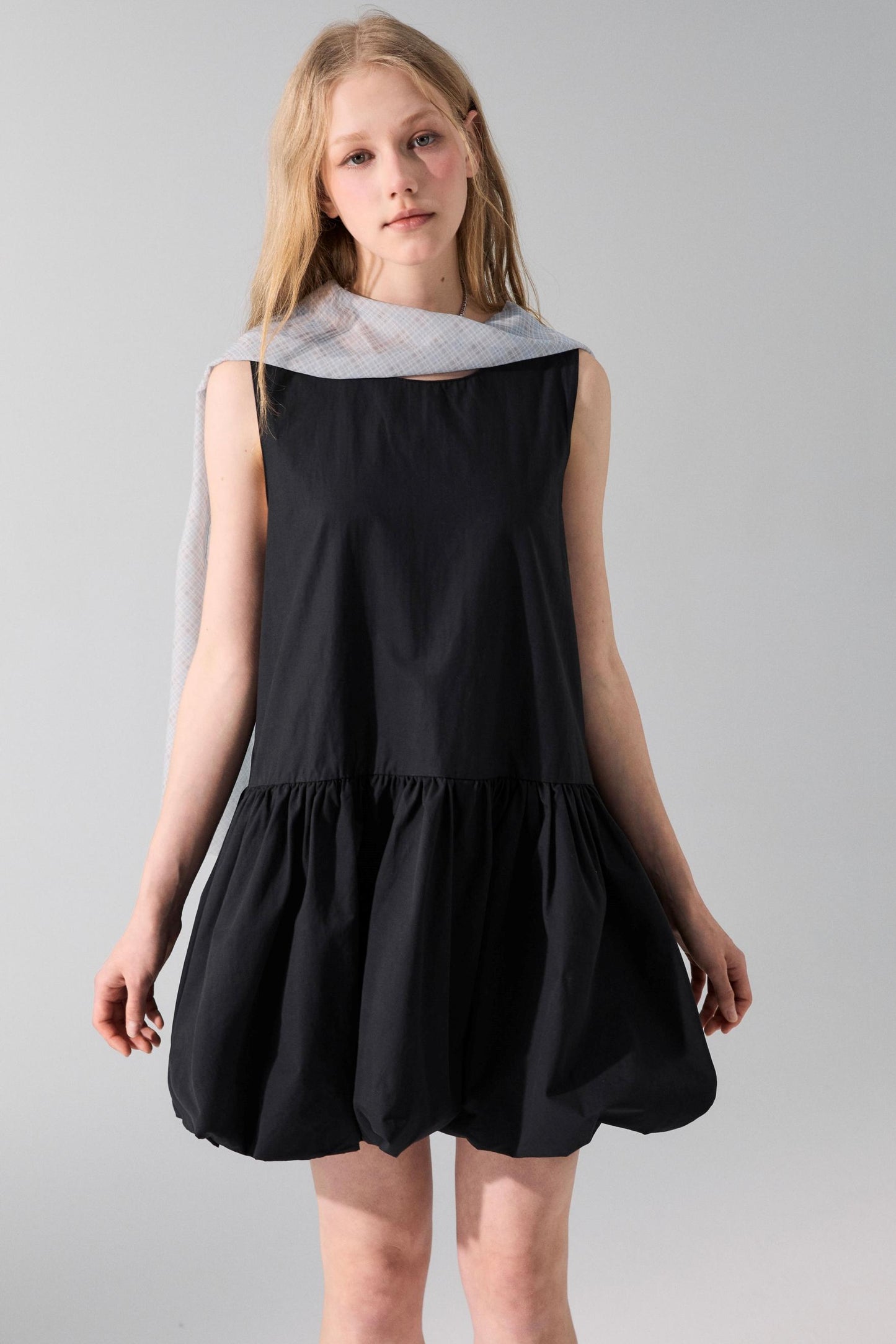 Chic Cloud Hem Dress