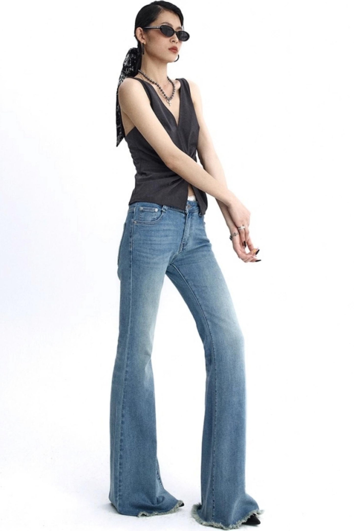 Slim Flared Jeans