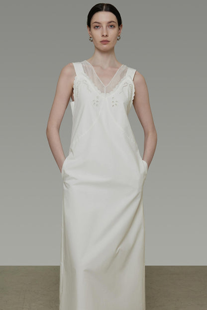 Hollow Embroidery Dress