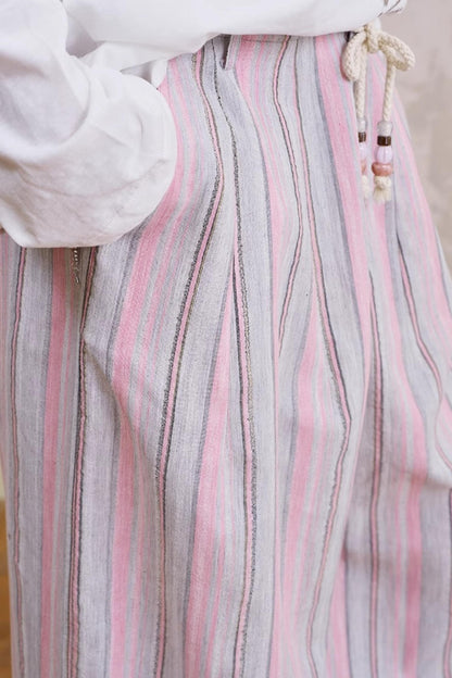 Simple Long Silhouette Pants