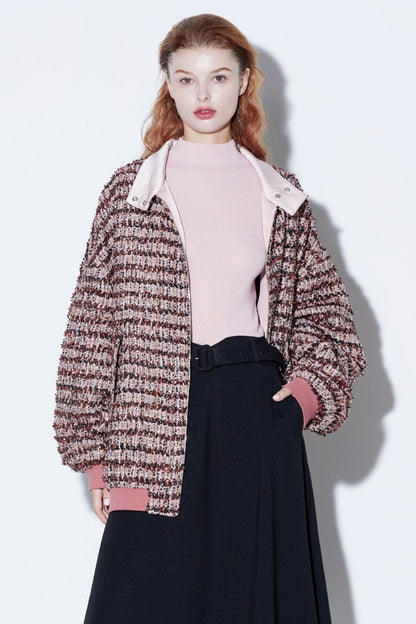 Superfine Wool Half-High Collar Top