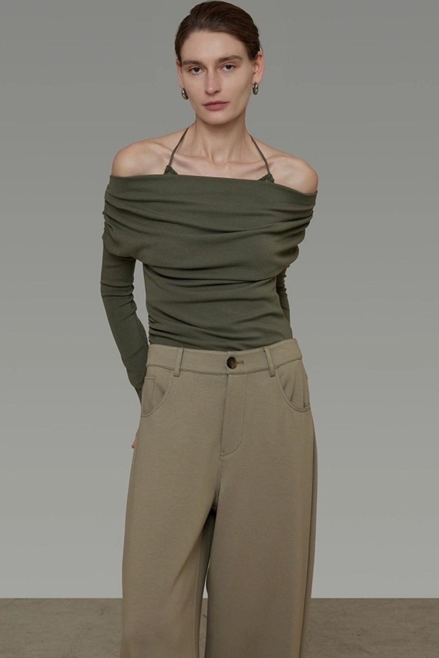 Autumn Knitted versatile high-end Top