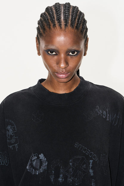 Retro Washed Sketch T-Shirt