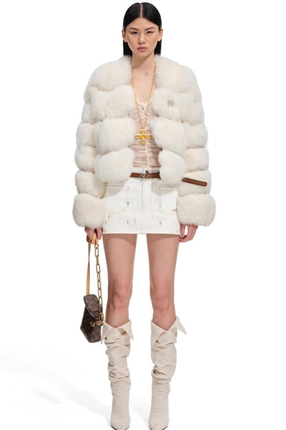 Polar Denim Twill Skirt