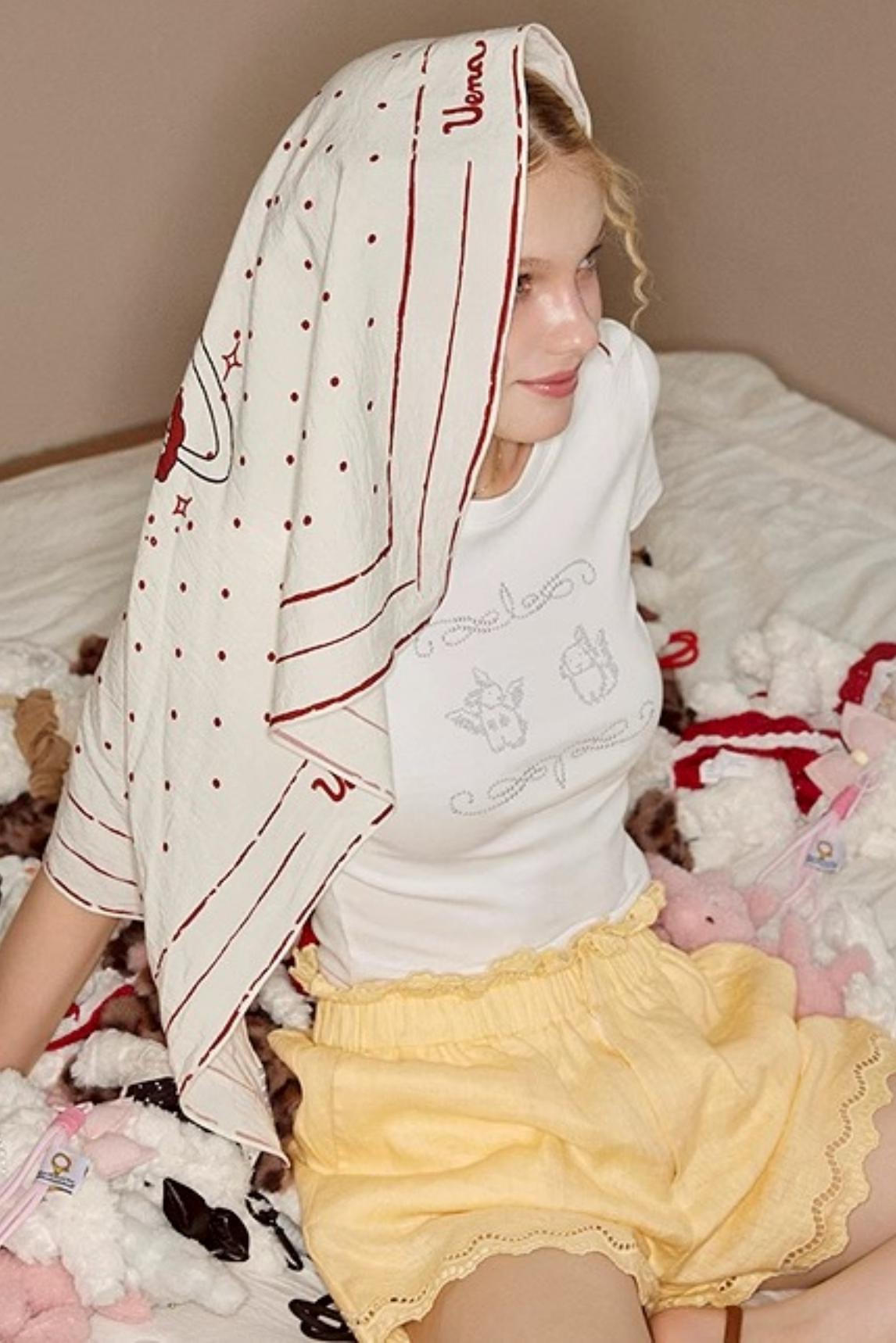 Vintage Silk Headband