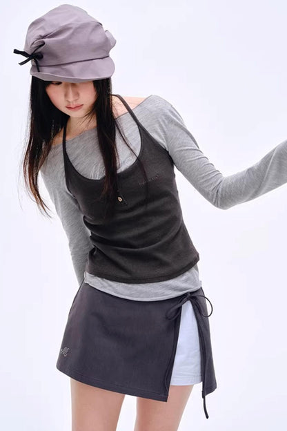 Retro Slim-Fit Tank Top