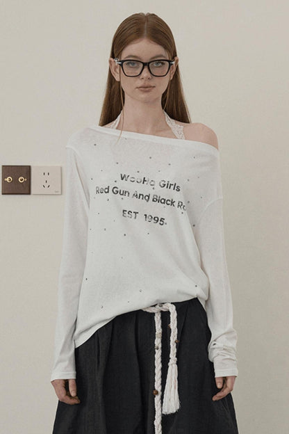 Diamond Mushroom Print T-Shirt