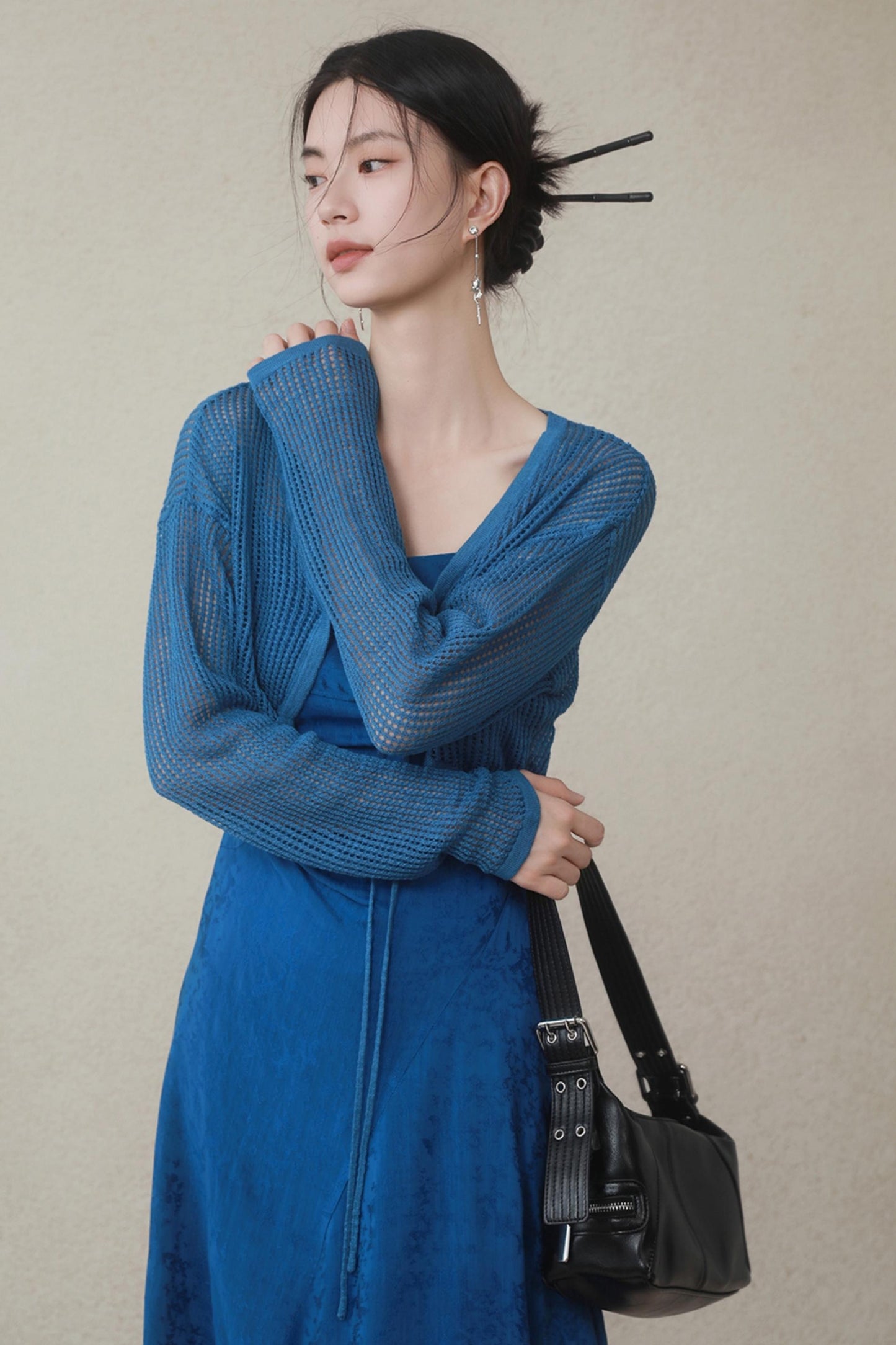 Summer Elegance Halter Dress