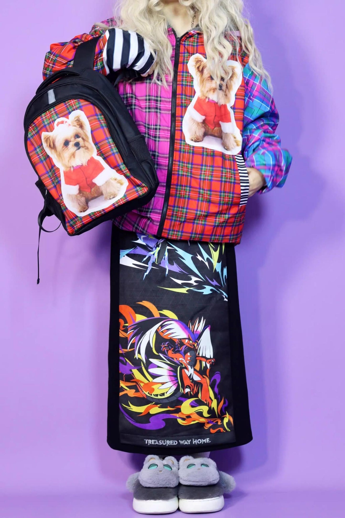 Christmas Cotton Hooded Fleece Jacket