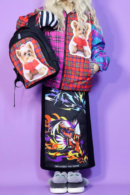 Christmas Cotton Hooded Fleece Jacket