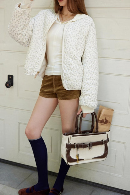 Lily Shadow Lambhair Coat