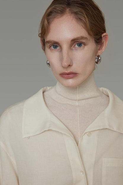 Lapel Classic Loose Shirt