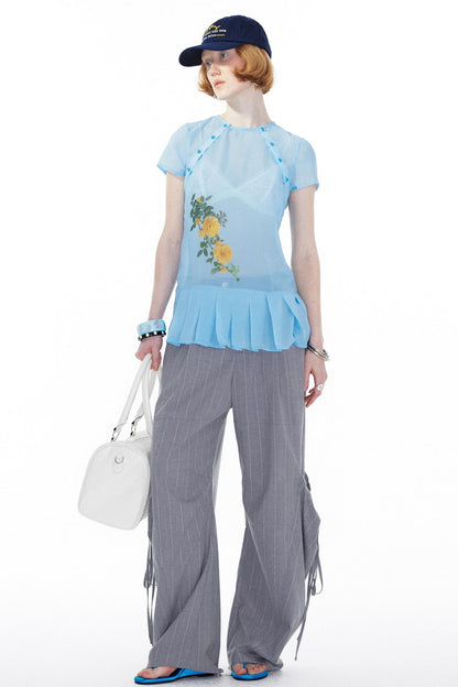 Big Pocket Lace-Up Machete Pants