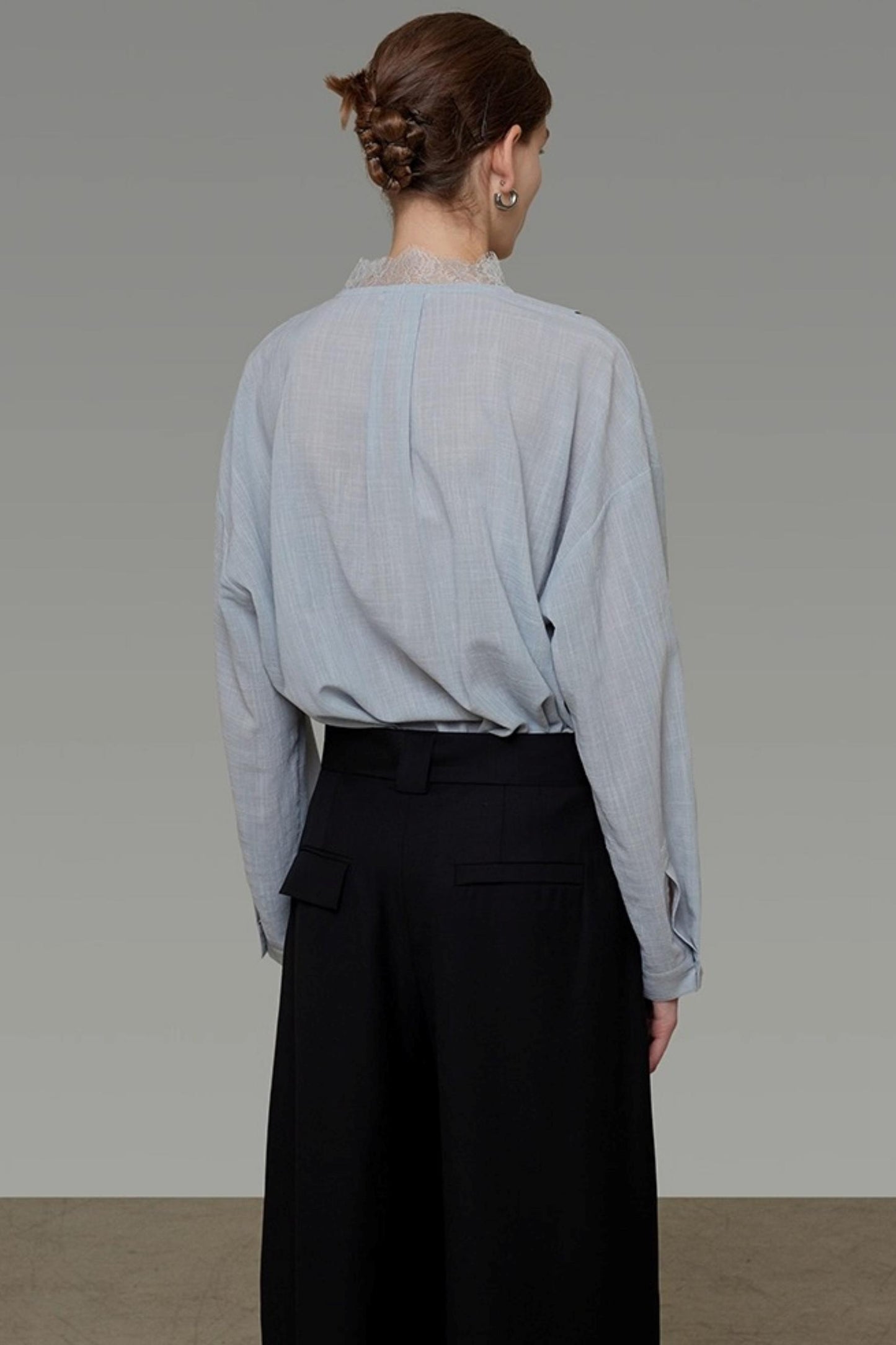 Autumn Lace V-Neck Top