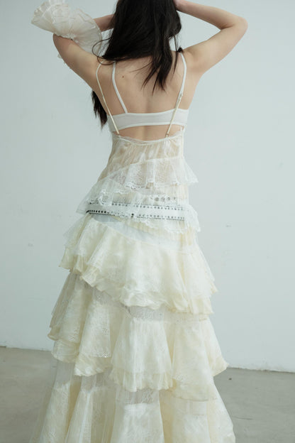 Vintage Lace Fairy Dress