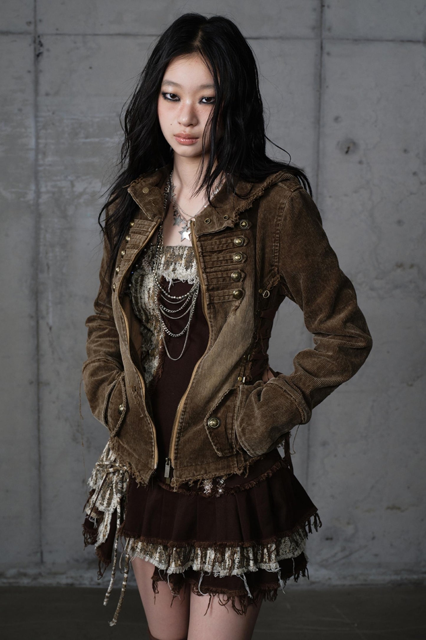 Detachable Slim Hooded Jacket