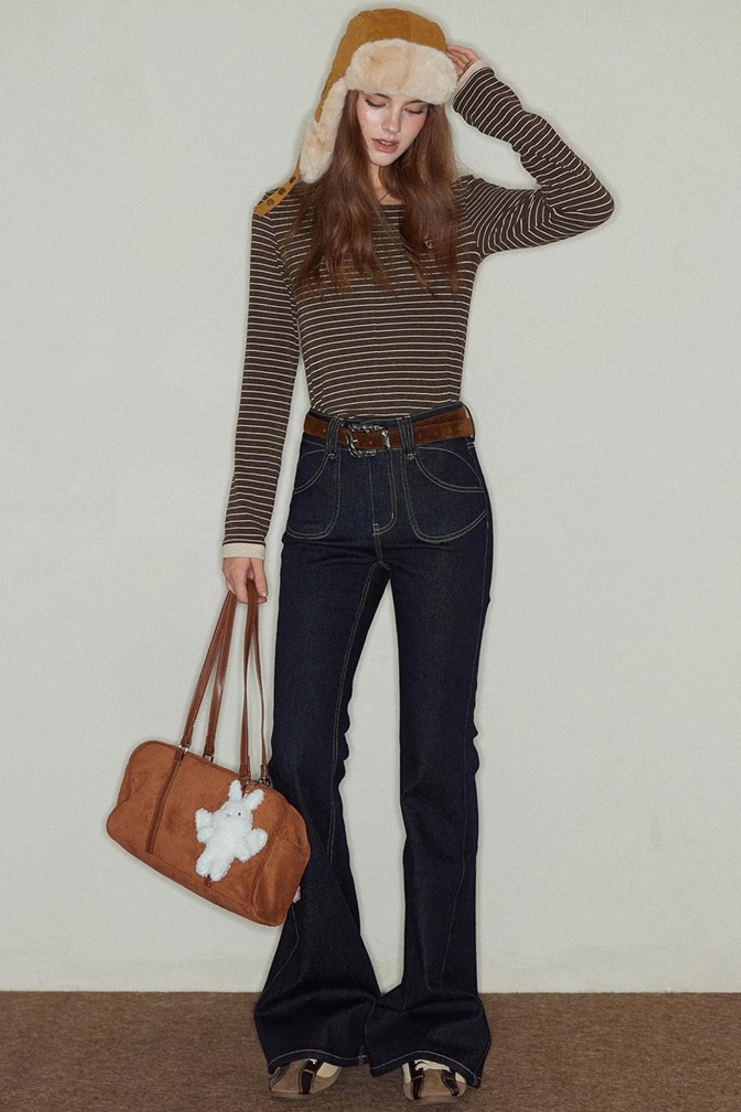 Knitted Crew Neck T-shirt