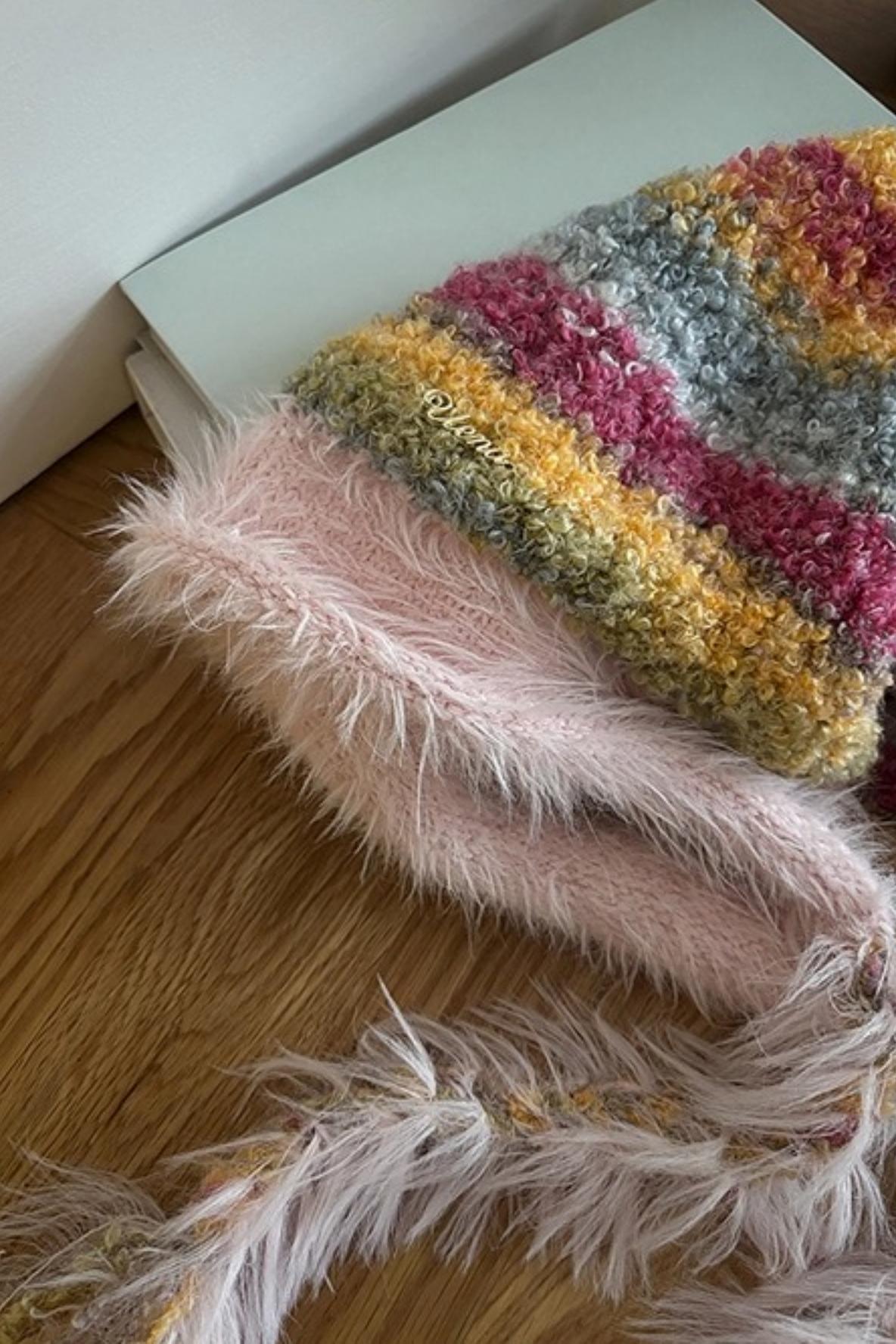 Gradient Knitted Beanie