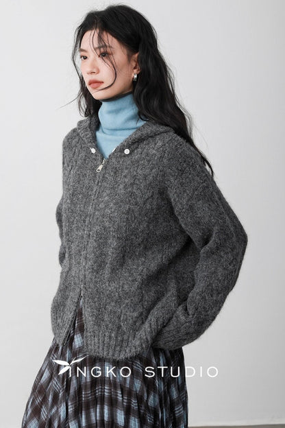 Haze Blue Two-Piece Sweater