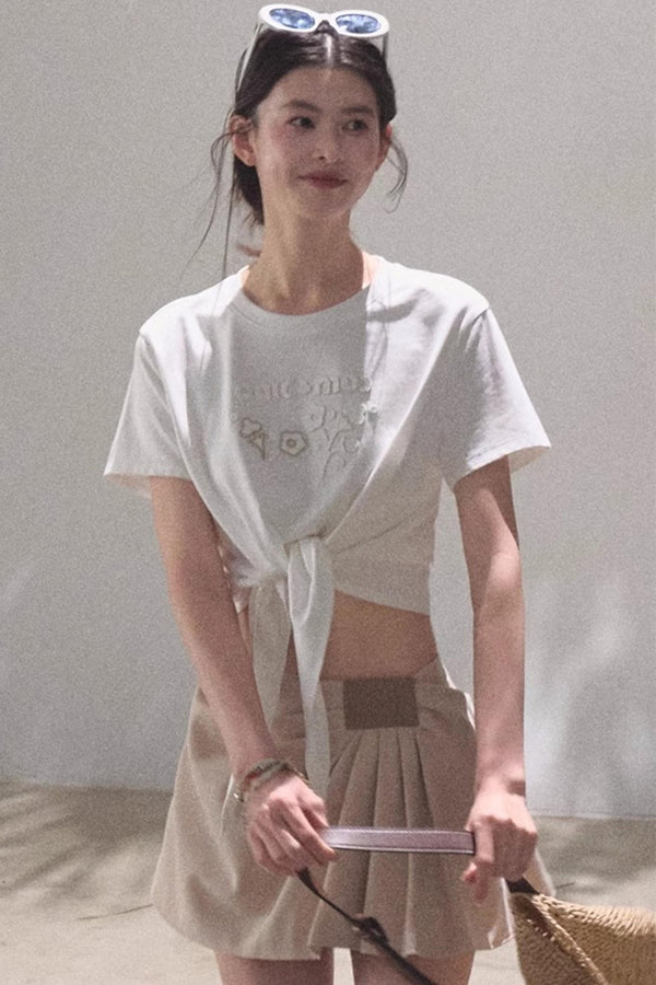 Summer Elegance Antibacterial T-Shirt