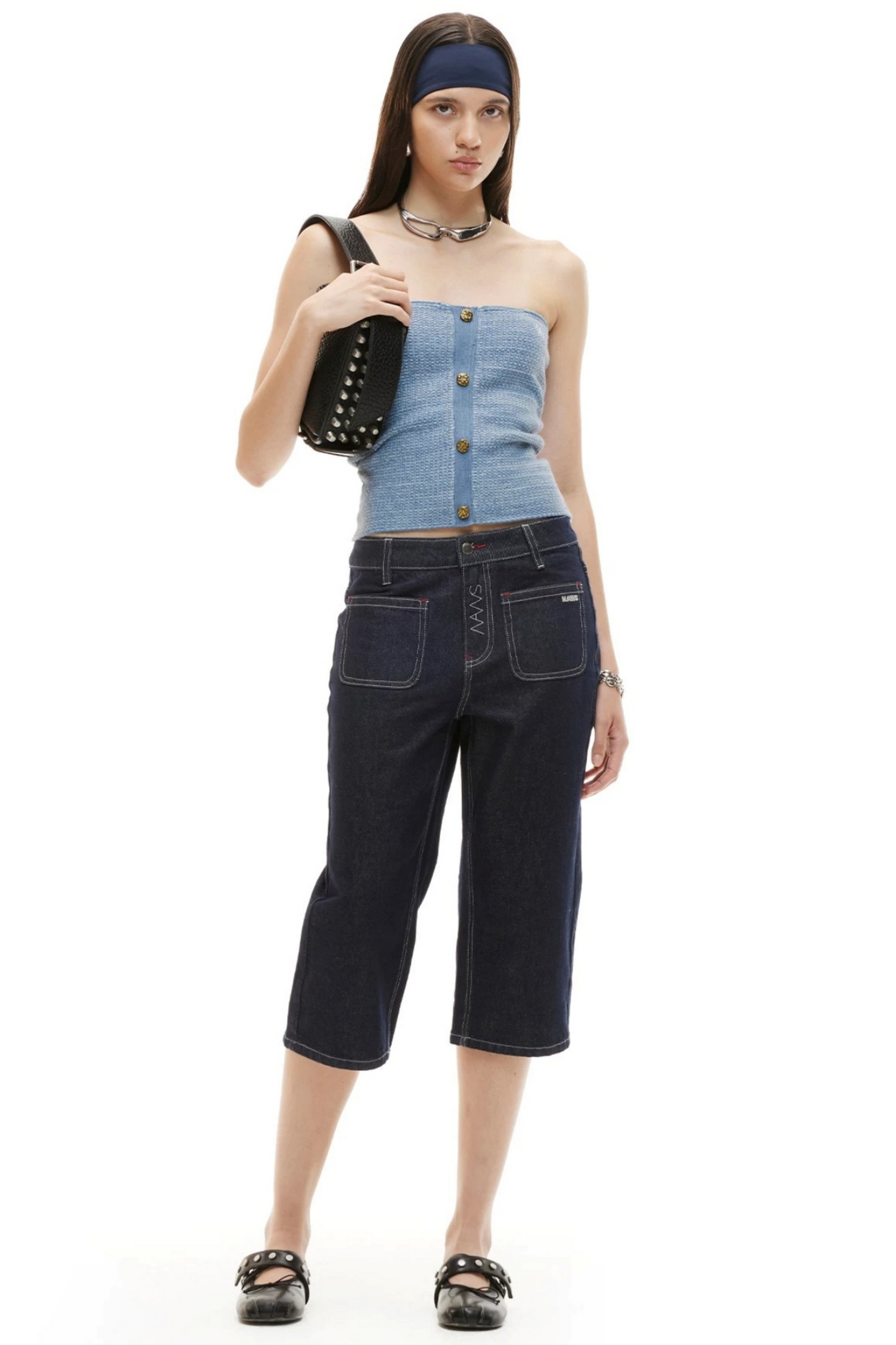 Merino Wool Slimming Tube Top