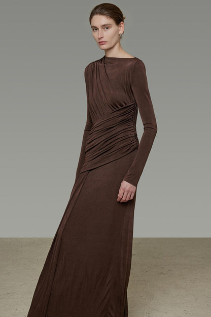 Slim Autumn Long Dress
