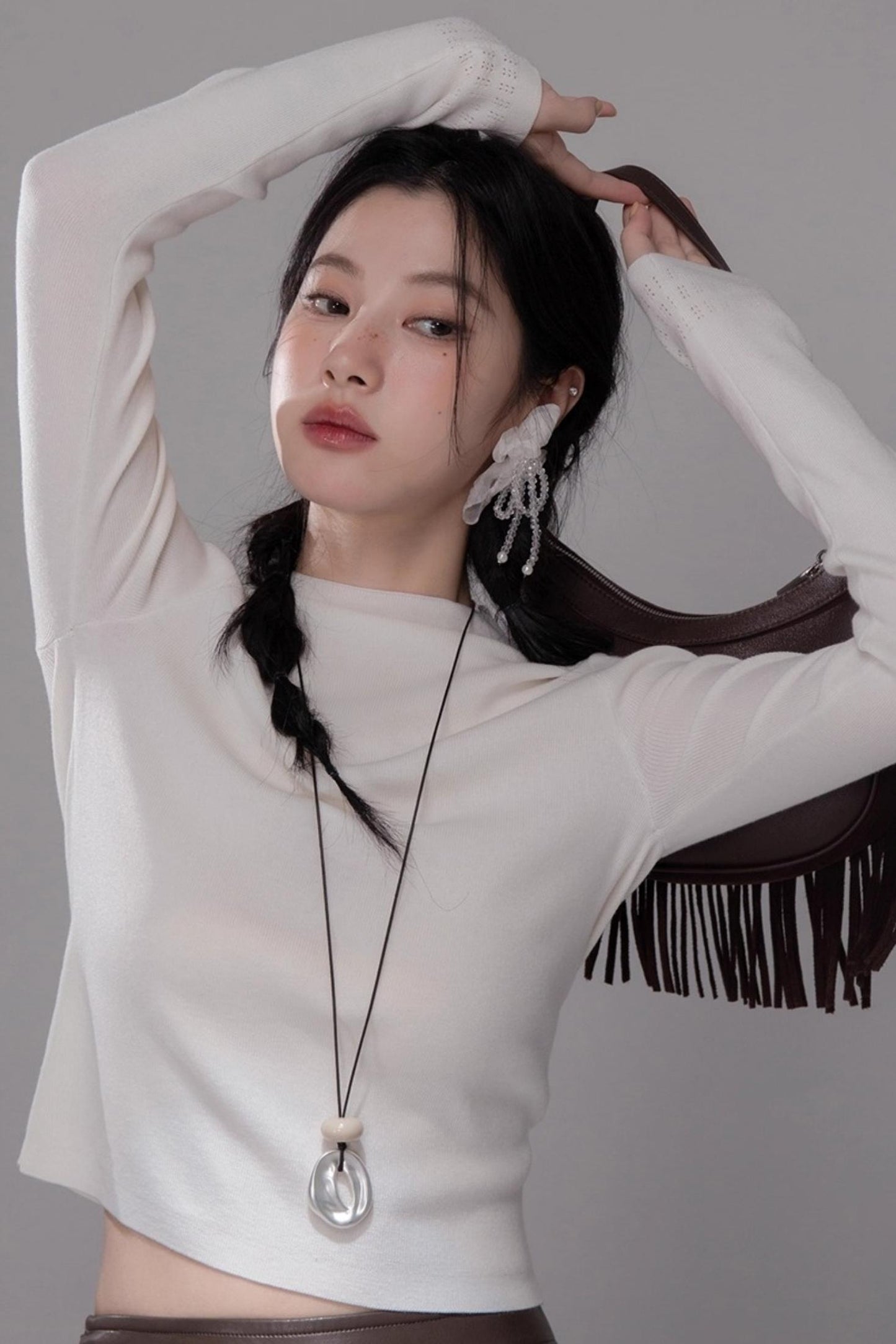 Bright Moon Wool Tempering Base Layer Top