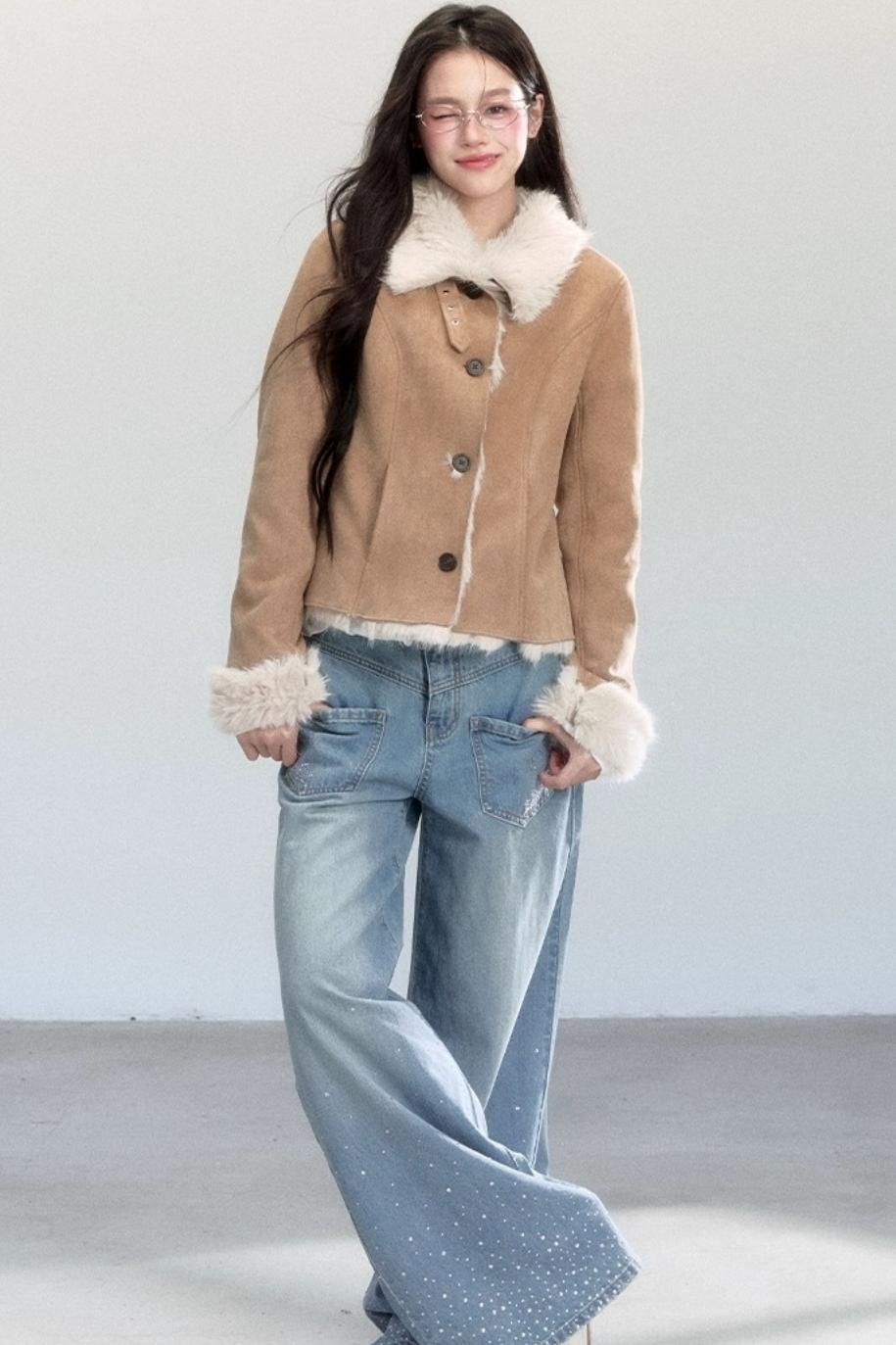 Winter Korean Fur Plush Jacket