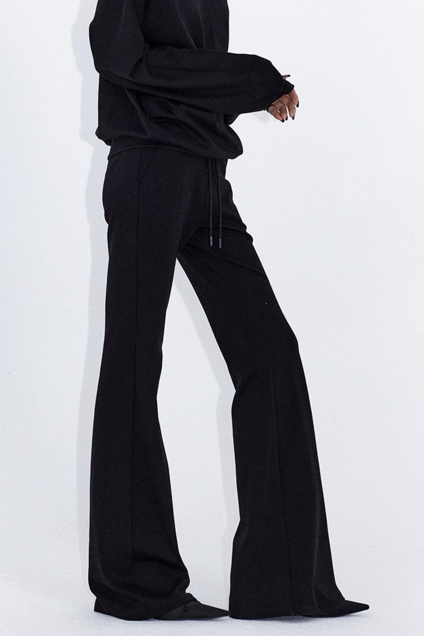 Ourhour Loose Long-Sleeved Sweatshirt