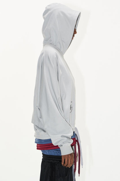 Layered Hooded Sweater Pants