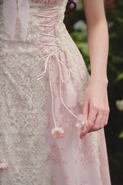 French Sweet Lace Dress