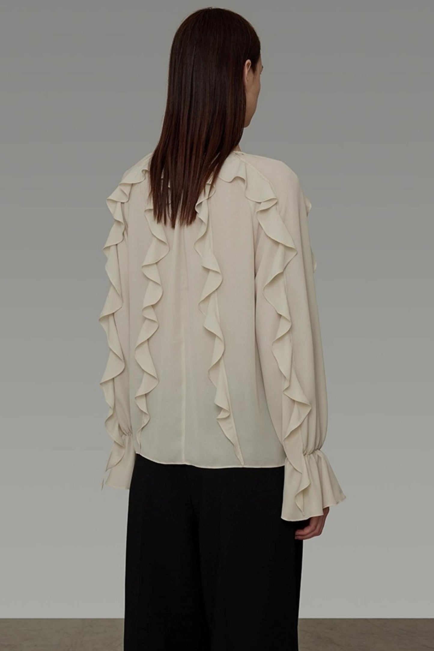 Loose Fit V-Neck Shirt