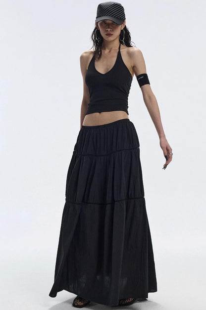 Black Design Tower Skirt