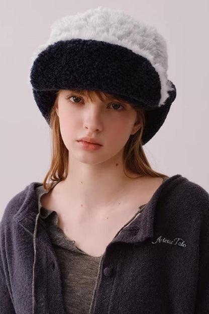 Reversible Plush Lei Feng Hat