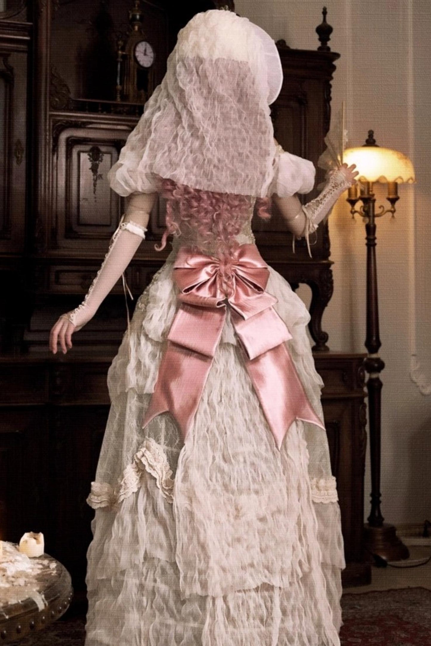 Eros Poetry Vintage One-Shoulder Mesh Top