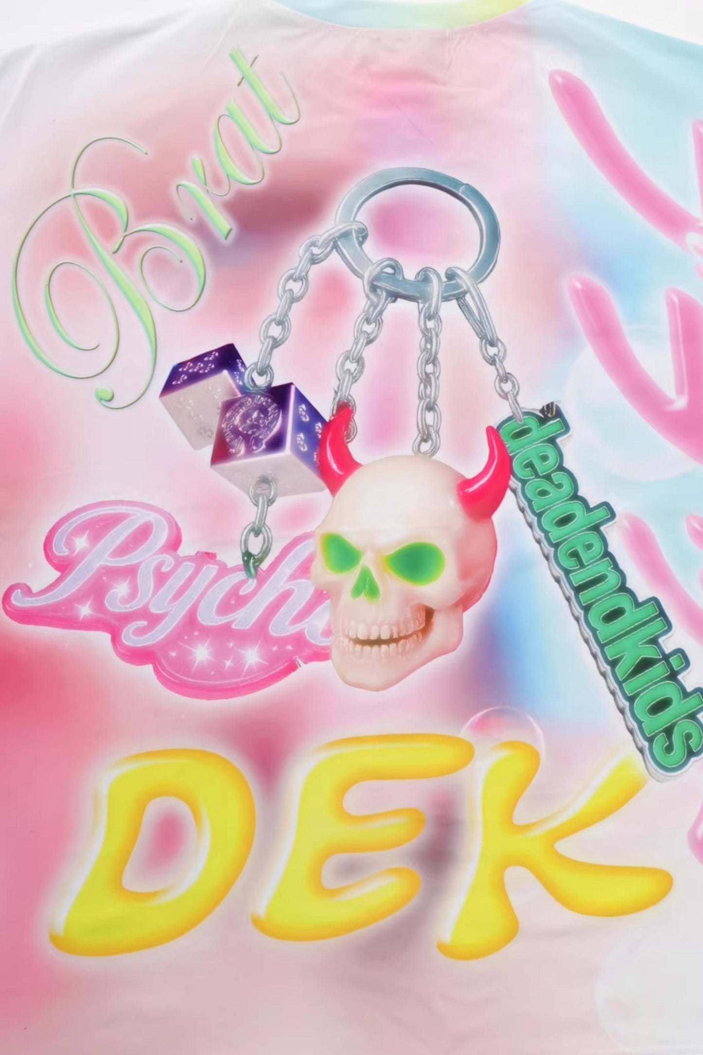 Dopamine Print Oversized T-Shirt