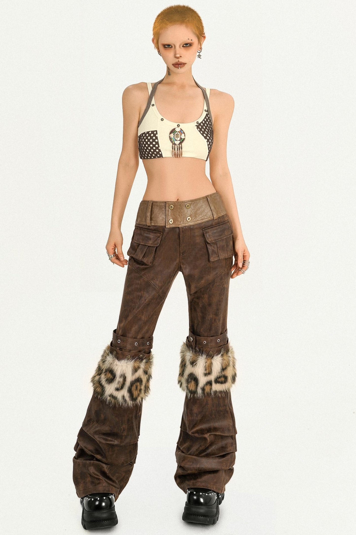 Vintage Silhouette Fit Pants