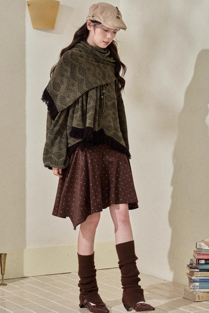 Original Polka Dot Versatile Skirt